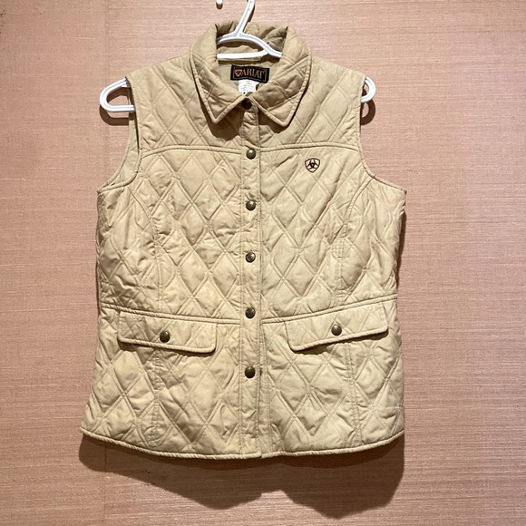 Ariat Jackets & Blazers - Ariat vest with detachable faux fur hood, Womens M